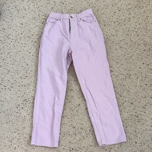 PacSun Light Purple Women's Straight Leg Jeans